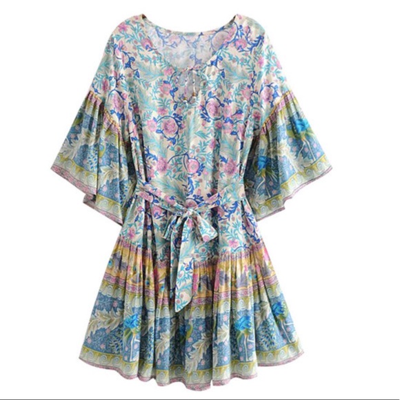 lima bean boutique Dresses & Skirts - Opal oasis mini dress